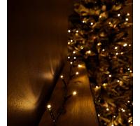 Samuel Alexander 200 Led 16M Supabrights Indoor Outdoor Christmas Lights In Vintage Gold With Timer