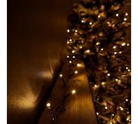 Samuel ALEXANDER 200 LED 16m Supabrights Indoor Outdoor Christmas Lights in Vintage Gold with Timer