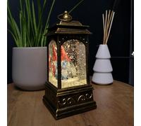 Samuel Alexander 21Cm Christmas Gonk Glitter Water Spinner Lantern Decoration