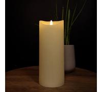Samuel Alexander 23X9Cm Christmas Warm White Flickerbright Candle With Timer