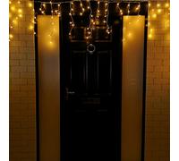Samuel Alexander 25M 1000 Vintage Gold Led Frosted Icicle Indoor Outdoor Christmas Lights With Timer