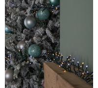 Samuel Alexander 25M 2000 Led Christmas Cluster String Lights With Timer In White & Warm White