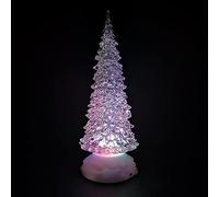 Samuel ALEXANDER 27cm Battery Operated Christmas Colour Changing LED Water Spinner Tree
