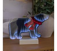 Samuel Alexander 27cm Polar Bear Infinity Mirror Light Up Decoration Samuel Alexander Multicolor