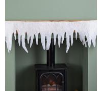 Samuel Alexander 2M X 36Cm Christmas Icicle Snow Drape Material
