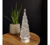 Samuel ALEXANDER 30cm LED Water Spinner Christmas Tree With Colour Changing LEDs