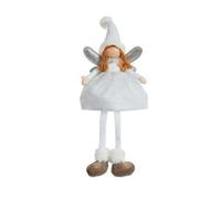 Samuel Alexander 30Cm Soft White Fairy Magic Christmas Decoration With Dangly Legs