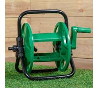 Samuel Alexander 30M Portable Garden Hose Pipe Storage Reel With Crank Handle