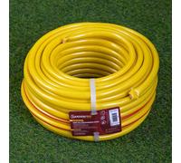 Samuel Alexander 30m Pro Gold Kink Resistant Reinforced Garden Hose Pipe in Yellow Samuel Alexander Yellow