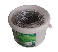 Samuel Alexander 30M X 1.6mm Barbed Security Wire In Plastic Carry Tub