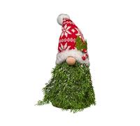 Samuel ALEXANDER 31cm Red and White Christmas Tree Sitting Gonk with Snowflake Hat