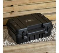 Samuel Alexander 34cm x 21cm Large Black Outdoor Weatherproof Connection Box with Extension Cable