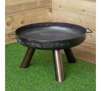 35cm Black Steel Primo Caldera Outdoor Garden Fire Pit