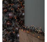 Samuel Alexander 37.2m 3000 LED Christmas Cluster String Lights with Timer in Red & Vintage Gold Samuel Alexander Multicolor