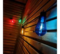 Samuel Alexander 4.5M Multi Colour Led Connectable Festoon Lights Christmas Decorations