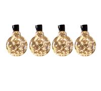 Samuel Alexander 4.5m Set of 10 Connectable String Lights with Warm White LEDs Samuel Alexander White