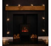 4.5m Ultra Brights Starburst Multi-Action Christmas Lights with 200 Warm White LEDs and Timer Function