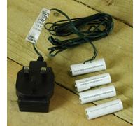 Samuel Alexander 4 X 6V Aa Money Saving Battery Replacement Plug In Adapter