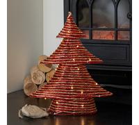 Samuel Alexander 40Cm Light Up Braid Christmas Tree With Warm White Leds