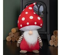 Samuel Alexander 40Cm Red Soft Festive Funghi Truffle Christmas Mushroom Gonk Decoration