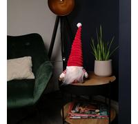Samuel Alexander 40Cm Sitting Plush Christmas Gonk With Grooved Hat In Red