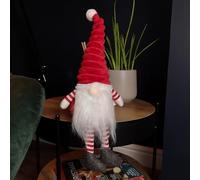 Samuel ALEXANDER 44cm Sitting Plush Christmas Gonk with Dangly Legs in Red
