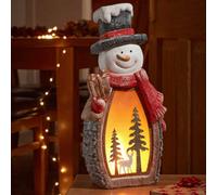 Samuel Alexander 45Cm Light Up Christmas Woodsman Frosty Glow Snowman With Leds