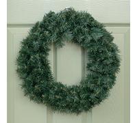 Samuel Alexander 47Cm Plain Green Woodcote Spruce Hanging Christmas Wreath