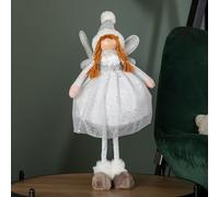 Samuel ALEXANDER 48cm Standing Soft White Fairy Magic Christmas Decoration