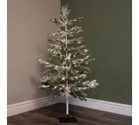 Samuel Alexander 4Ft (1.2M) Light Up Pine Needle Christmas Tree With 150 Warm White Leds
