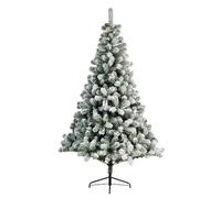 Samuel Alexander 4Ft Snowy Imperial Pine White Green Fir Artificial Christmas Tree