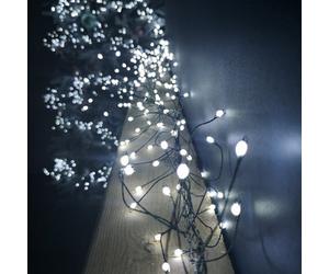 Samuel Alexander 5.4M White Leds Green Garland Wire Light Christmas Decoration With Timer
