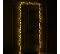 Samuel Alexander 5.5m 440 LED SupaBrights Door Christmas String Lights with Timer in Warm White