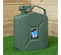 Samuel Alexander 5 Litre Metal Jerry Can for Fuel with Leak Proof Bayonet Closure