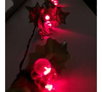 Samuel Alexander 50 LED 3.6m Indoor Outdoor Red Berry & Holly Christmas Lights Samuel Alexander Red