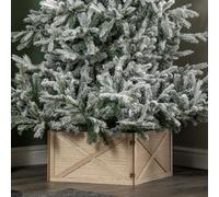 Samuel Alexander 50 X 50Cm Square Wooden Foldable Christmas Tree Base