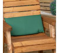 Samuel Alexander 52 x 20cm Back Cushion for Single Wooden Garden Chair in Green