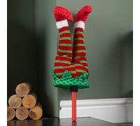 Samuel ALEXANDER 55cm Battery Operated Soft Animated Elf Kicking Legs Christmas Decoration