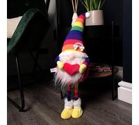 Samuel ALEXANDER 55cm Standing Plush Rainbow Christmas Gonk Decoration