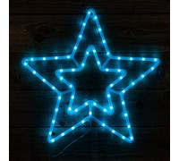 Samuel Alexander 56cm RGB Digital Light up Christmas Star with Remote Control & Timer Function in White Samuel Alexander White