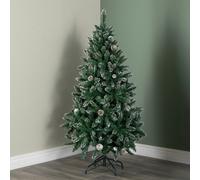 5ft (1.5m) Tall Rocky Mountain Pine Christmas Tree with 526 Snow Tipped Branches & Pinecones