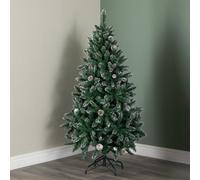 Samuel Alexander 5ft (1.5m) Tall Rocky Mountain Pine Christmas Tree with 526 Snow Tipped Branches & Pinecones