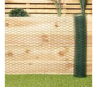 Samuel Alexander 5m x 0.6m x 25mm Green PVC Coated Galvanised Chicken Garden Wire Netting / Fencing Samuel Alexander Green