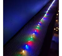 Samuel Alexander 6.4M Compact Microbrights Christmas Lights With 400 Leds In Multi Coloured