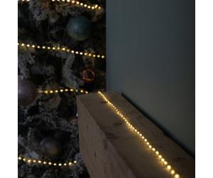 Samuel Alexander 6.4M Compact Microbrights Christmas Lights With 400 Leds In Warm White