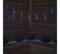 Samuel Alexander 6.9M Icicle Christmas Chaser Lights With 72 Blue Leds