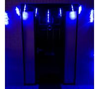 Samuel Alexander 6.9M White To Blue Led Colour Changing Icicle Lights Christmas Decoration