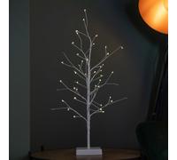 Samuel Alexander 60cm Battery Operated Micro Light up Christmas Twig Tree with 48 Warm White LEDs