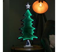 Samuel Alexander 60Cm Light Up Christmas Tree Infinity Decoration With Leds