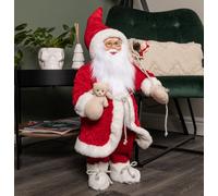 Samuel Alexander 60Cm Red Standing Jumbo Papa Noel Santa Claus Indoor Decoration